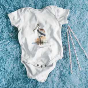 Poise of the Pelican Baby Bodysuit
