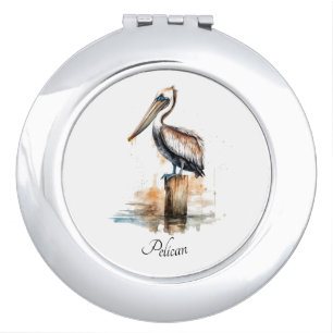 Poise of the Pelican Compact Mirror