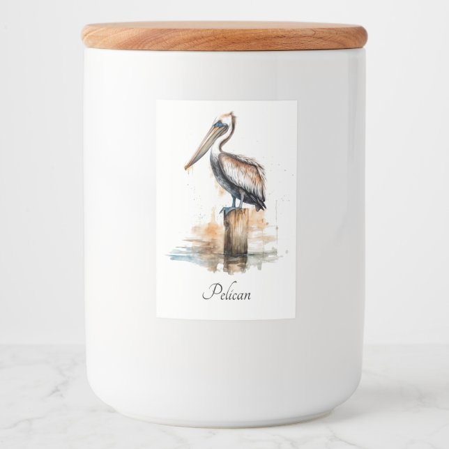 Poise of the Pelican  Food Label (Front)