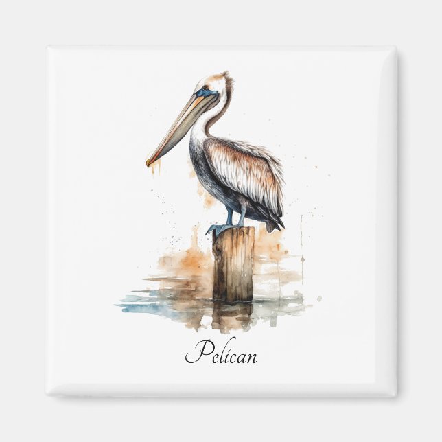 Poise of the Pelican  Magnet (Front)