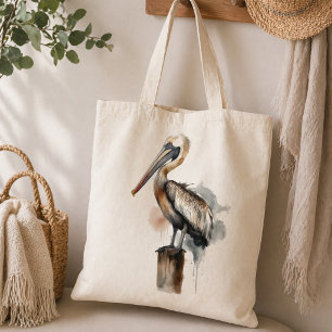 Poise of the Pelican Tote Bag
