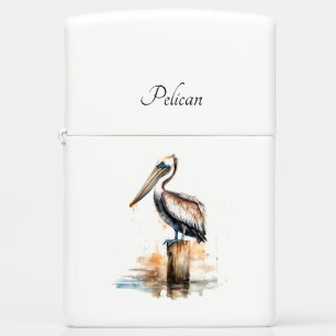 Poise of the Pelican Zippo Lighter