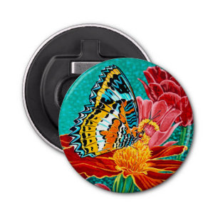 Poised Butterfly I Bottle Opener