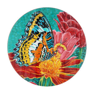 Poised Butterfly I Cutting Board