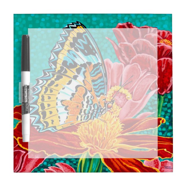 Poised Butterfly I Dry-Erase Board (Front)