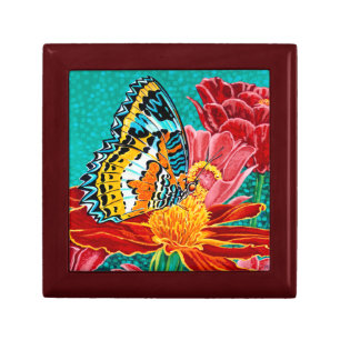 Poised Butterfly I Keepsake Box