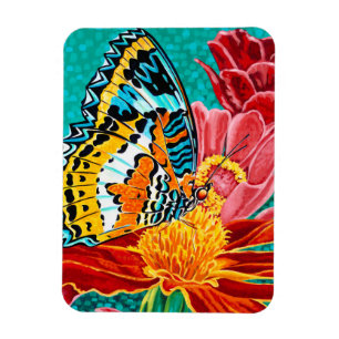 Poised Butterfly I Magnet
