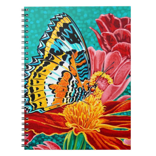 Poised Butterfly I Notebook (Front)