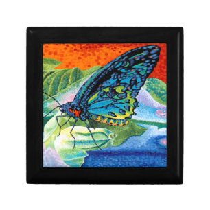 Poised Butterfly II Keepsake Box
