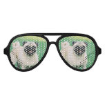 Poised Pug Aviator Sunglasses