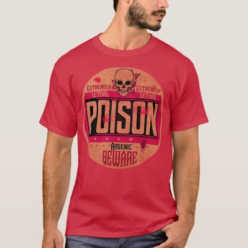 Poison Arsenic Label T_Shirt