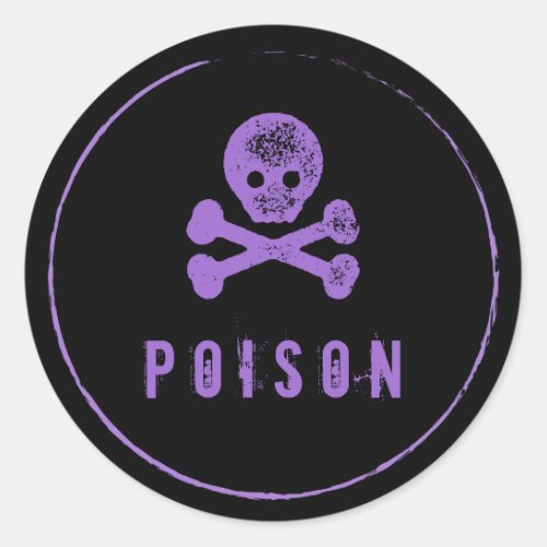 Poison Bottle _ Alcohol bottle label for Halloween