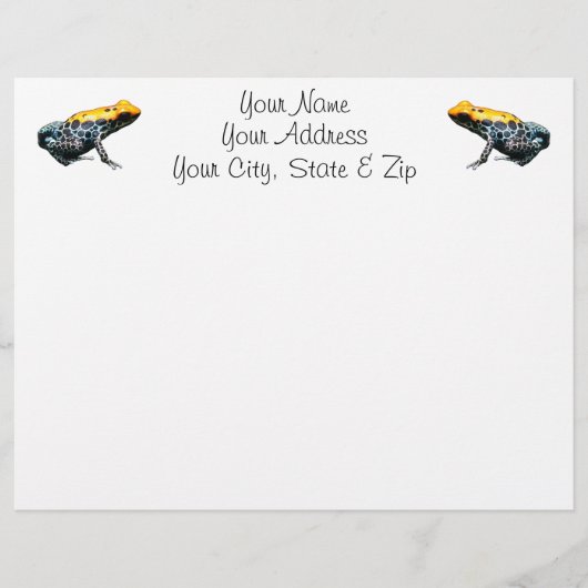 Poison Dart Frog (Front)