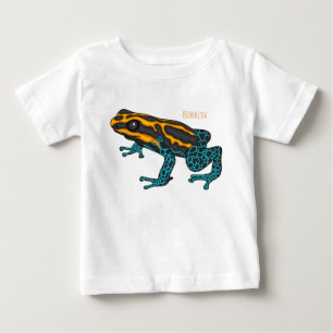Poison dart frog cartoon illustration baby T-Shirt