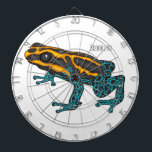 Poison dart frog cartoon illustration  board<br><div class="desc">Poison dart frog cartoon illustration</div>
