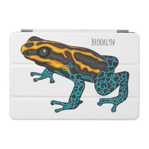 Poison dart frog cartoon illustration iPad mini cover