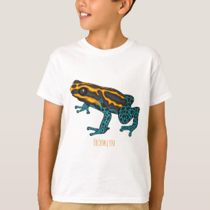 Poison dart frog cartoon illustration T-Shirt