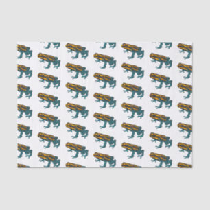 Poison dart frog cartoon illustration  tissue paper