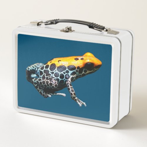 Poison Dart Frog Metal Lunch Box