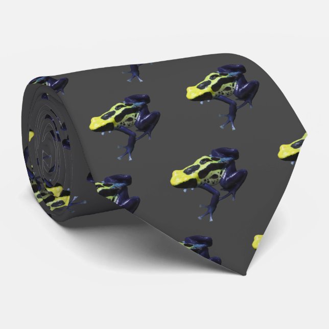 Poison Dart Frog Neck Tie (Rolled)