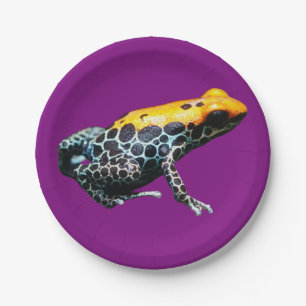 Poison Dart Frog Paper Plates