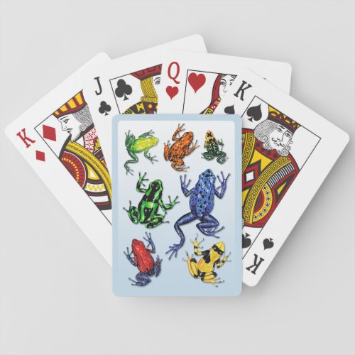 Poison Dart Frog Playing Cards