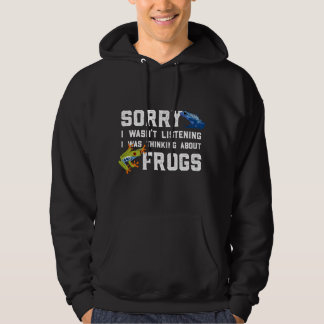 Poison Dart Frog - Red Eyed Tree Frog - Thinking a Hoodie