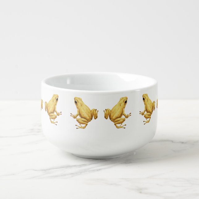 Poison dart frog soup mug (Front)