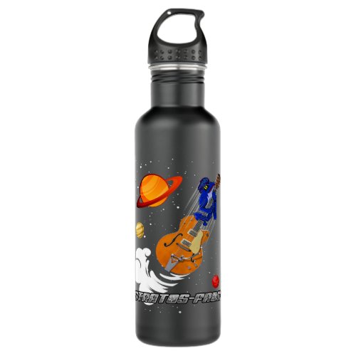 Poison Dart Frog Space Rockabilly Boogie Blues Cos Stainless Steel Water Bottle