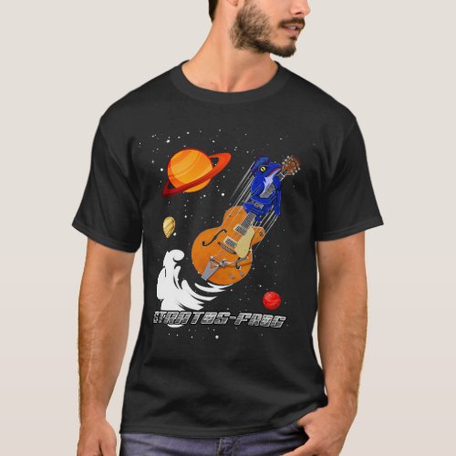 Poison Dart Frog Space Rockabilly Boogie Blues Cos T_Shirt