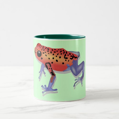 Poison Dart Frog Two_Tone Coffee Mug
