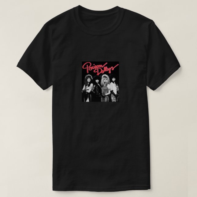 T-Shirt Party Poison Nero - 100% Cotone, Collo Tondo, Lavabile A Bassa Temperatura