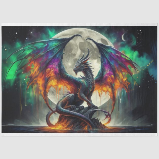 Poison Dragon Tissue Paper (Front)