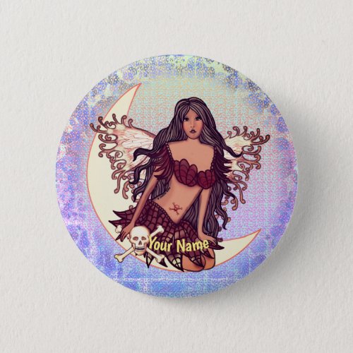 Poison Fairy custom name  pin 