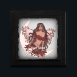 Poison Fairy Gift Box<br><div class="desc">Poison Fairy gift box by ArtMuvz Illustration. Goth Fairy t-shirt, tote bag, hat, mug. Magic Fairy christmas gifts, fairies t-shirt, Irish Faery gifts and fairy apparel. Unleash your inner fairy with a whimsical design of a fairy , sure to turn heads. It's also a great gift for any fairy lover...</div>