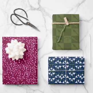 Poison Garden | Blue and Greens Wrapping Paper Sheets