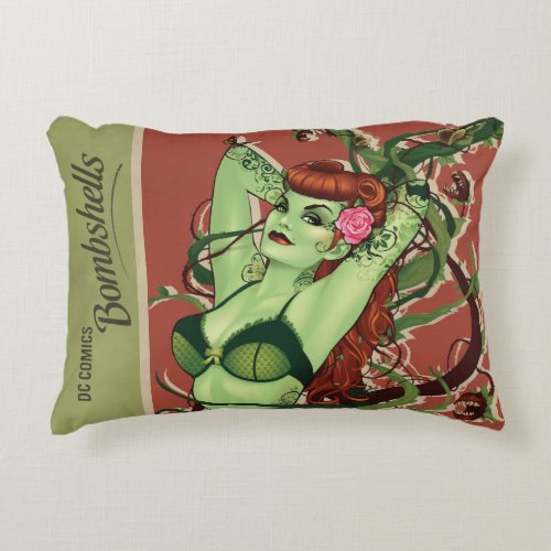 Poison Ivy Bombshell Accent Pillow