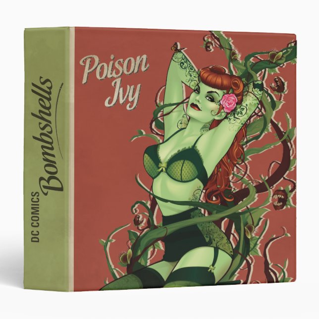 Poison Ivy Bombshell Binder (Front/Spine)