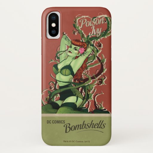 Poison Ivy Bombshell iPhone X Case