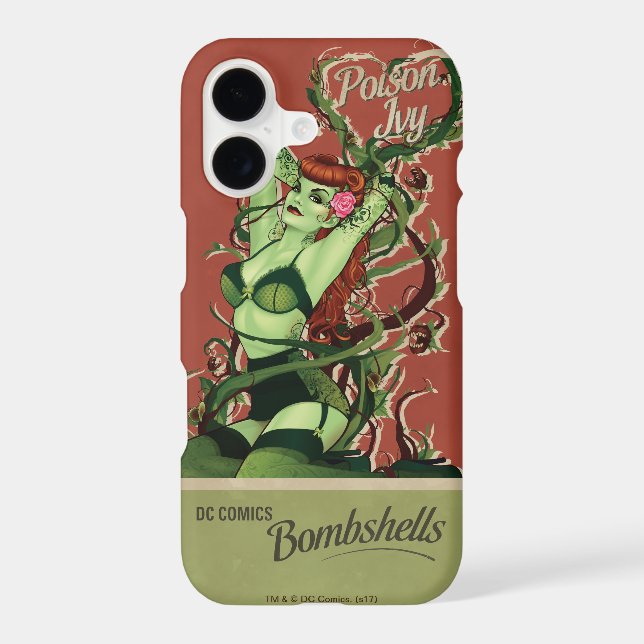 Poison Ivy Bombshell Iphone Case (Back)