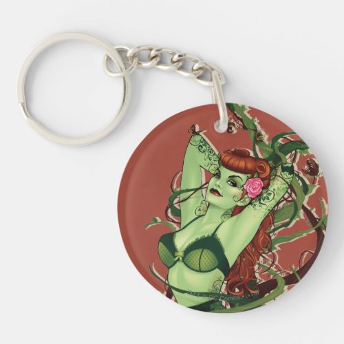 Poison Ivy Bombshell Keychain