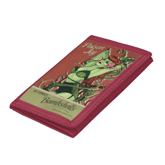 Poison Ivy Bombshell Tri-fold Wallet (Bottom)