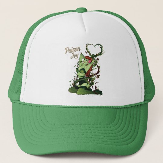 Poison Ivy Bombshell Trucker Hat | Zazzle.com