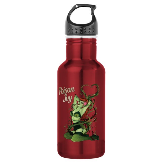 Poison Ivy Bombshell Water Bottle (Front)