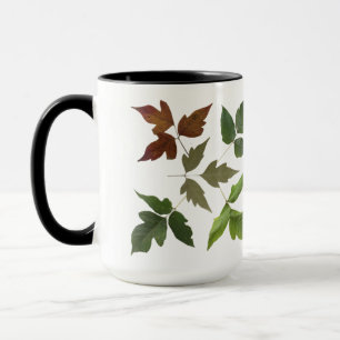 Poison Ivy Leaves Botanical Leaf Design Mug