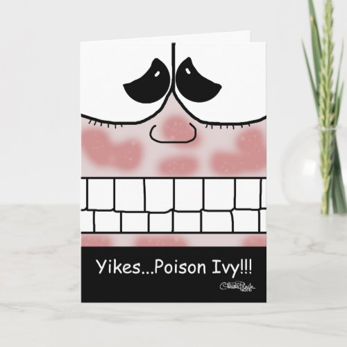 Poison Ivy Rash Card