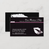 poison lips business card (Front/Back)
