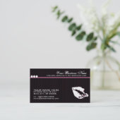 poison lips business card (Standing Front)