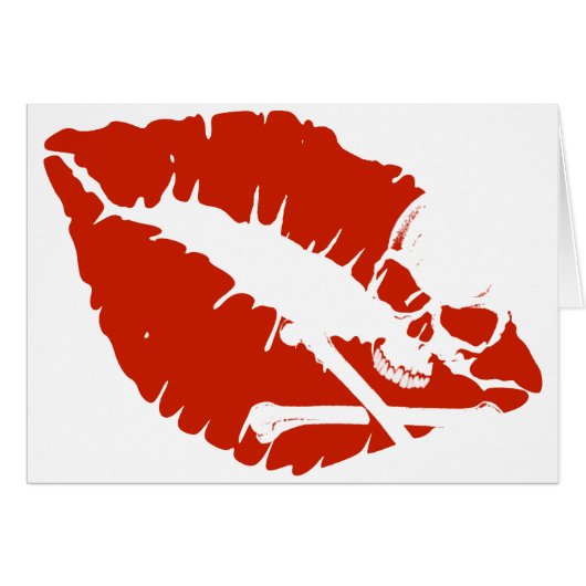 poison lips cards (Front Horizontal)