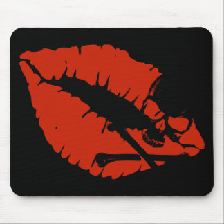 poison lips mouse pad